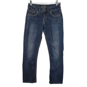 Silver Suki Capri Jeans 25